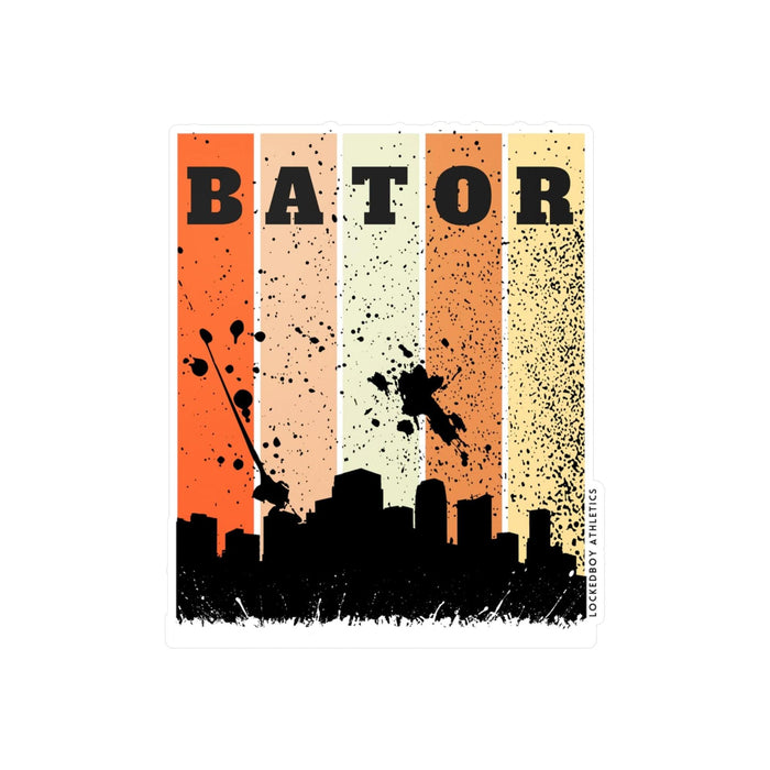 Bator City Vinyl Sticker