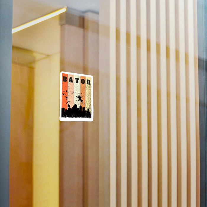 Bator City Vinyl Sticker