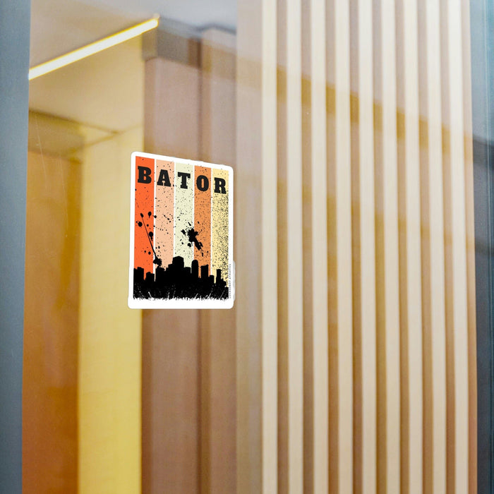 Bator City Vinyl Sticker