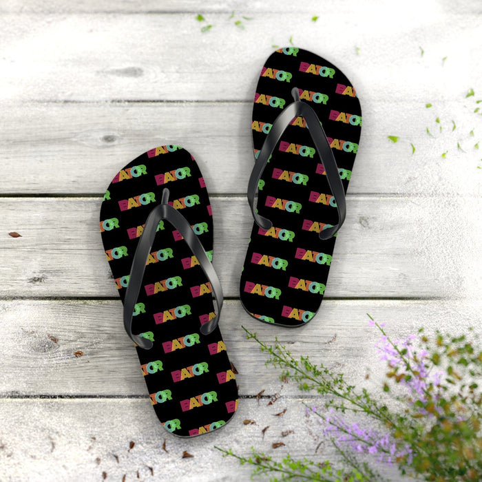 LeatherDaddy Skin Co. - Retro Bator Unisex Flip-Flops