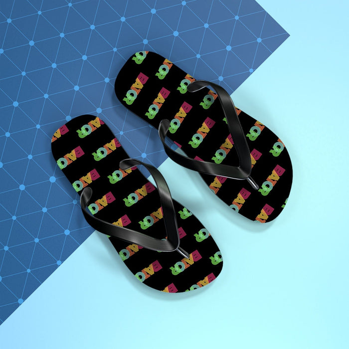 LeatherDaddy Skin Co. - Retro Bator Unisex Flip-Flops