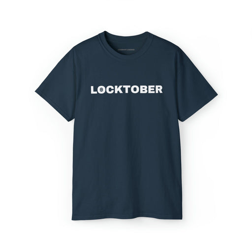 LeatherDaddy Skin Co. - Locktober Graphic Tee - Lockedboy Athletics Chastity T-Shirts