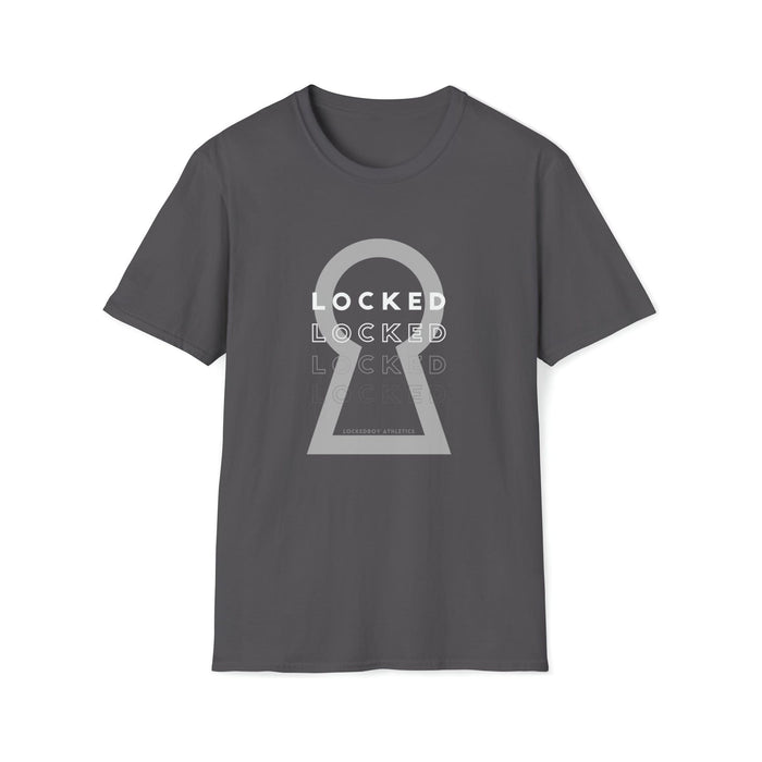 LeatherDaddy Skin Co. - Lockedboy KeyHOLE Echo - Lockedboy Athletics Chastity Tshirt