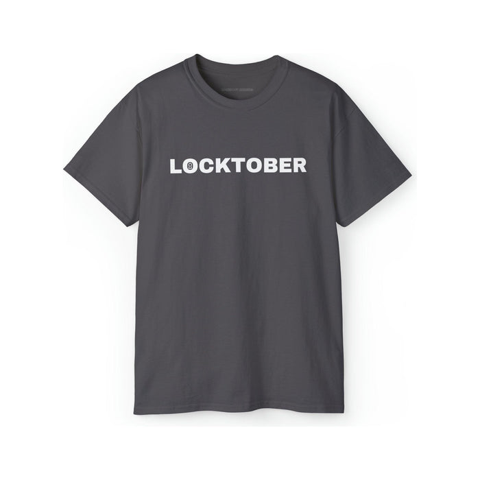 LeatherDaddy Skin Co. - Locktober Graphic Tee - Lockedboy Athletics Chastity T-Shirts