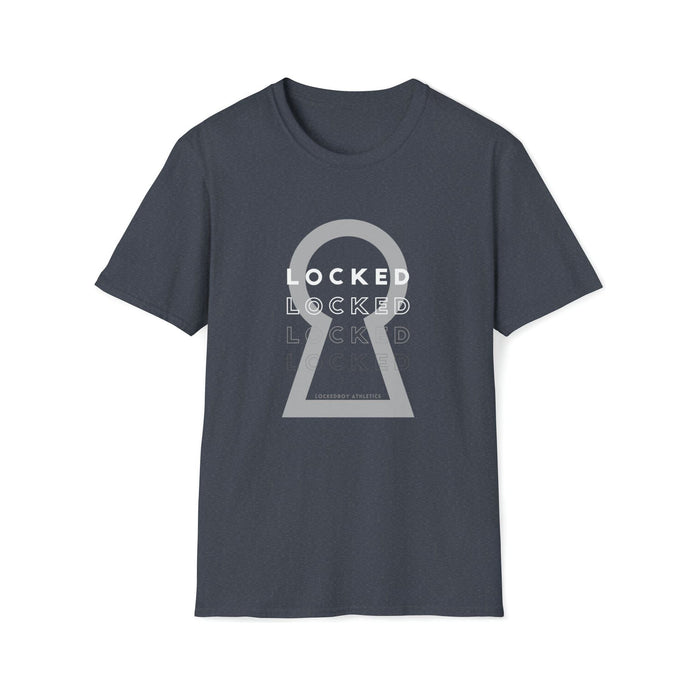 LeatherDaddy Skin Co. - Lockedboy KeyHOLE Echo - Lockedboy Athletics Chastity Tshirt