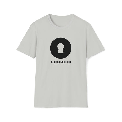 Boldly Locked - Lockedboy Athletics Chastity Tshirt