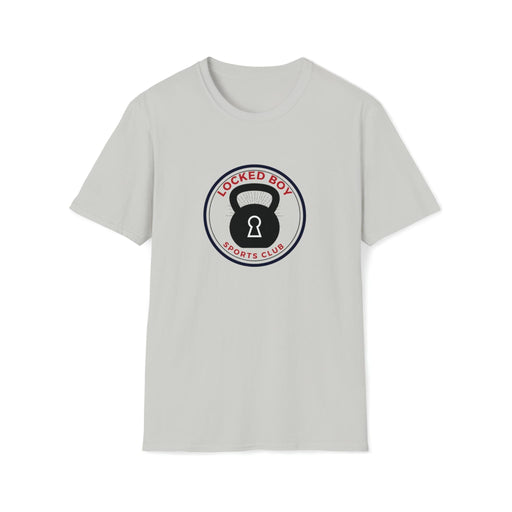 LeatherDaddy Skin Co. - LockedBoy Sports Club - Chastity Tshirt Kettlebell