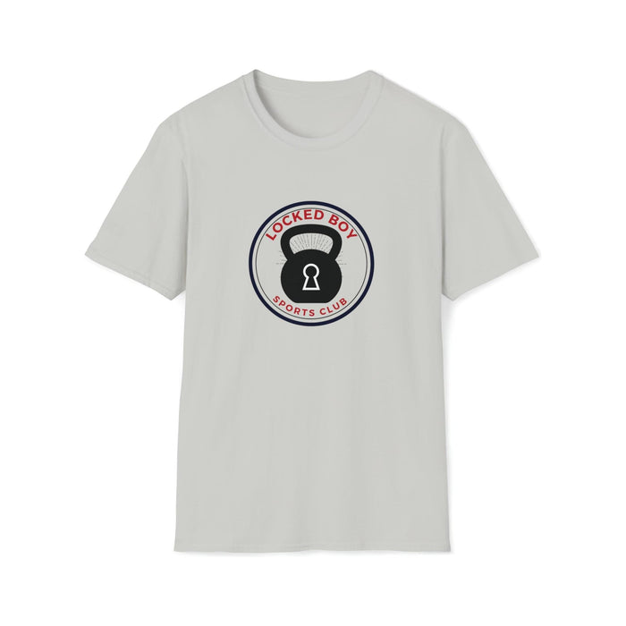 LeatherDaddy Skin Co. - LockedBoy Sports Club - Chastity Tshirt Kettlebell