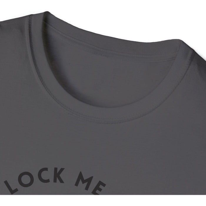 Lock Me Up - Lockedboy Athletics Chastity Tshirt