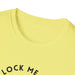 Lock Me Up - Lockedboy Athletics Chastity Tshirt