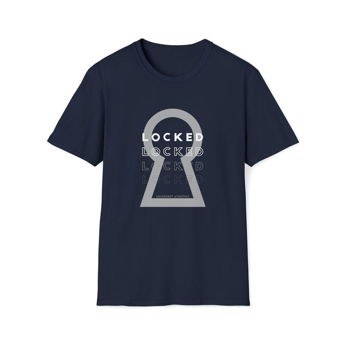 LeatherDaddy Skin Co. - Lockedboy KeyHOLE Echo - Lockedboy Athletics Chastity Tshirt