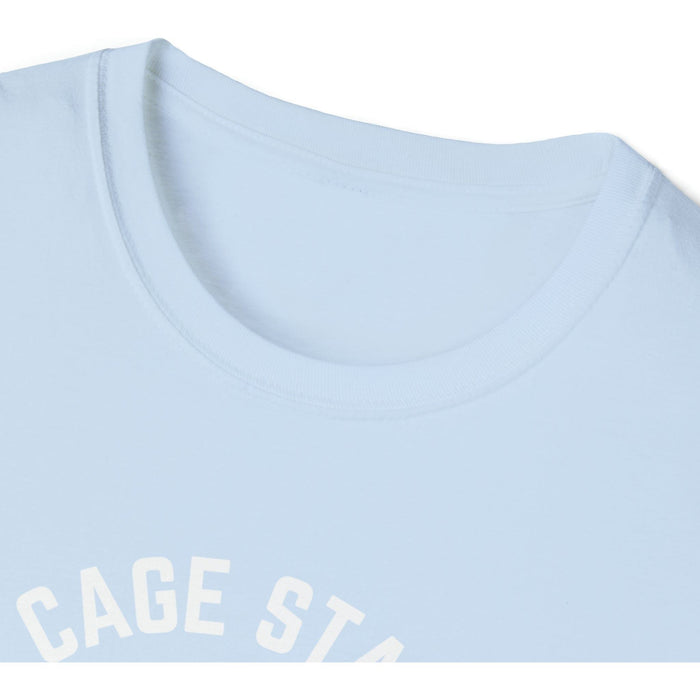 LeatherDaddy Skin Co. - The Cage Stays On LUX - Chastity Tshirt