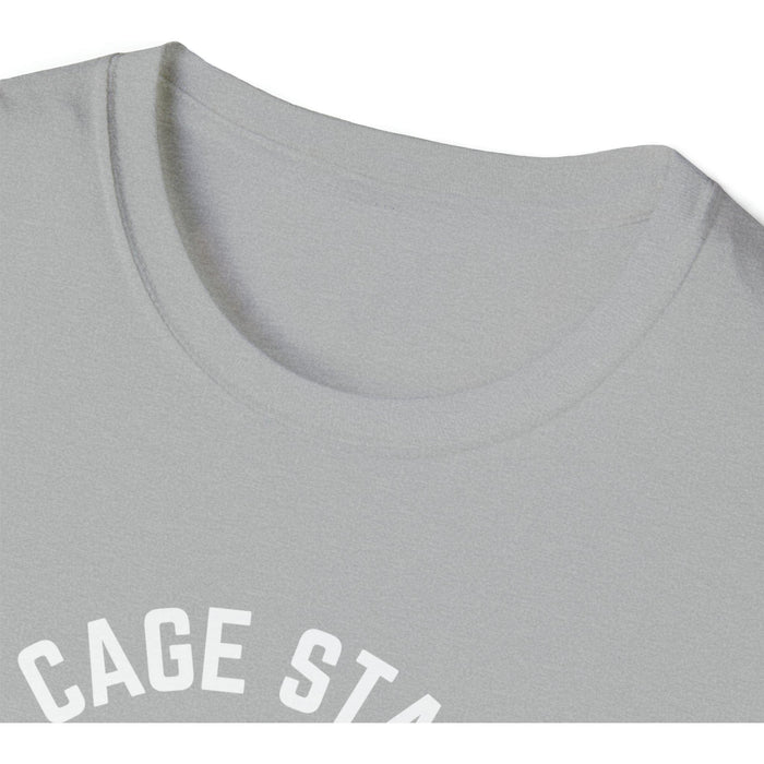 LeatherDaddy Skin Co. - The Cage Stays On LUX - Chastity Tshirt