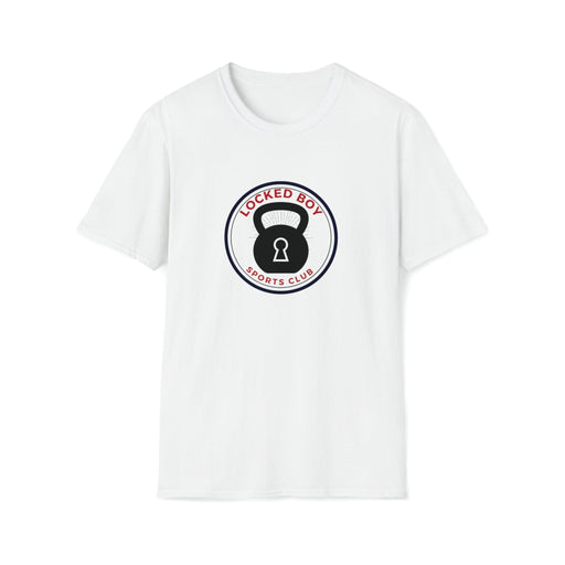 LeatherDaddy Skin Co. - LockedBoy Sports Club - Chastity Tshirt Kettlebell