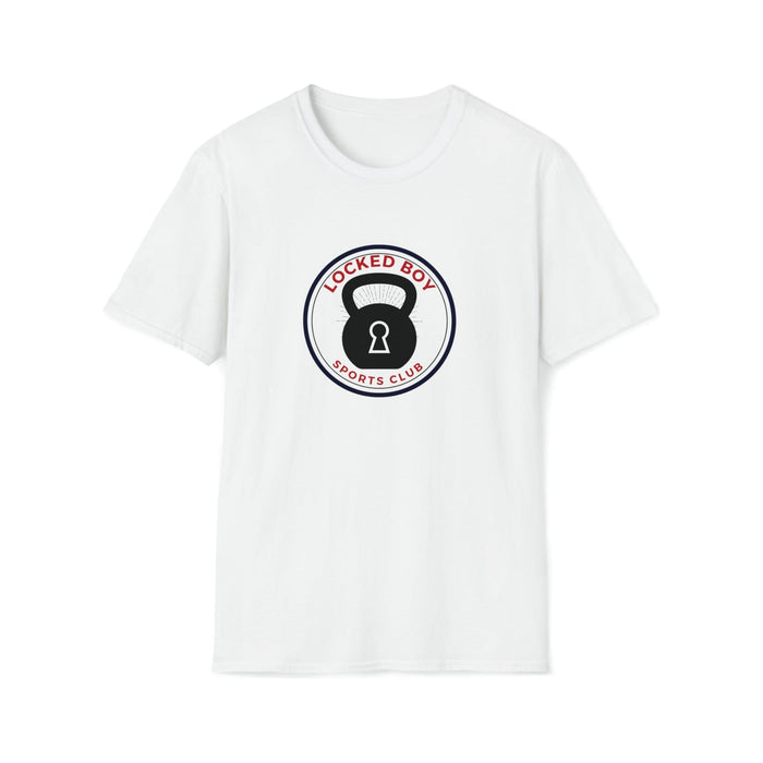 LeatherDaddy Skin Co. - LockedBoy Sports Club - Chastity Tshirt Kettlebell