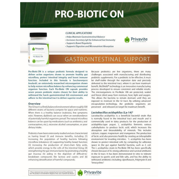 Pro-Biotic ON