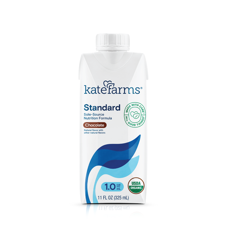 Kate Farms Kate Farms Organic Standard 1.0 Sole-Source Nutrition Formula – Chocolate 325 mL Fitness & Nutrition Lavender