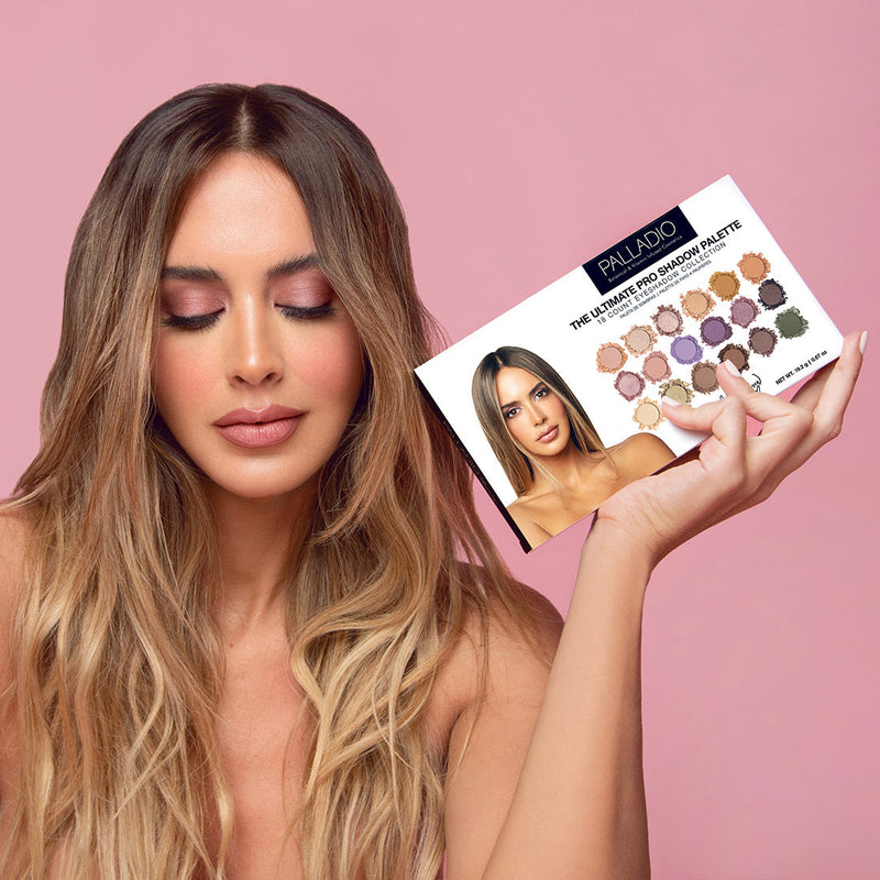 Palladio SHANNON DE LIMA 18 COUNT EYESHADOW PALETTE Eyeshadow Rosy Brown none