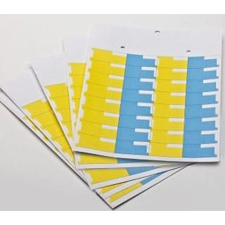 Dispill® Standard Labels - Yellow/Blue/Yellow/Blue (50 ct)