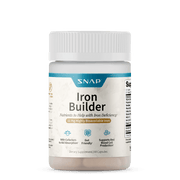 Snap Supplements Iron Builder with Vitamins B & C Absorption Boosters