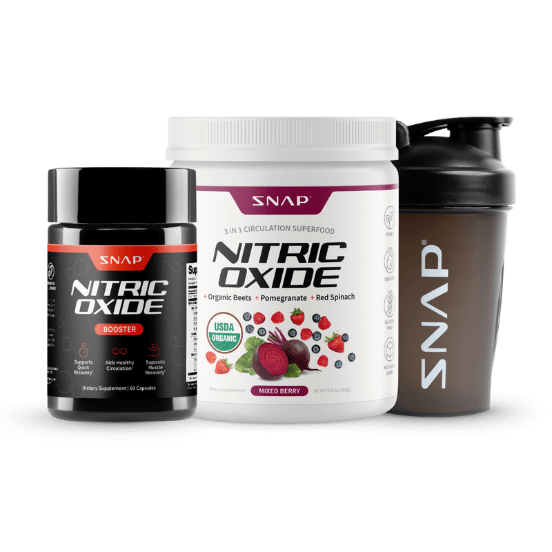 Snap Supplements Cardio Health Bundle with FREE Shaker