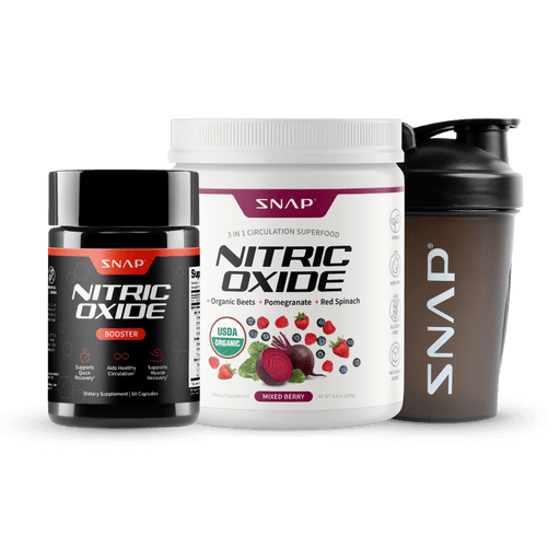 Snap Supplements Cardio Health Bundle with FREE Shaker