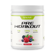 Snap Supplements Nitric Oxide Organic Beets Pre-Workout