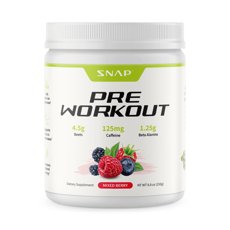 Snap Supplements Nitric Oxide Organic Beets Pre-Workout