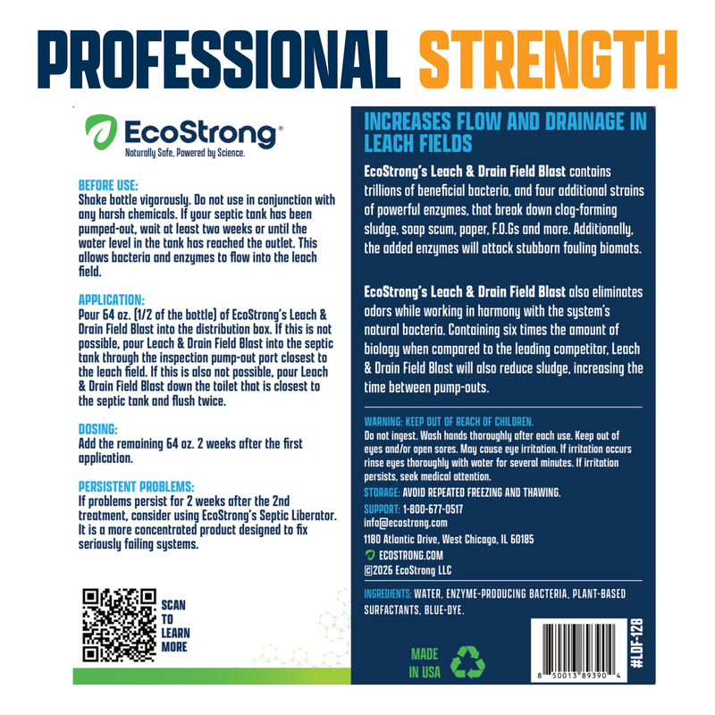 EcoStrong Leach and Drain Field Blast Drain & Septic > Septic System Problems