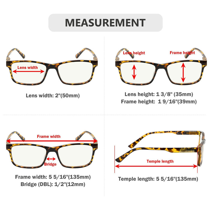 Eyekeeper - Chic Progressive Multifocus Reading Glasses Mr008N