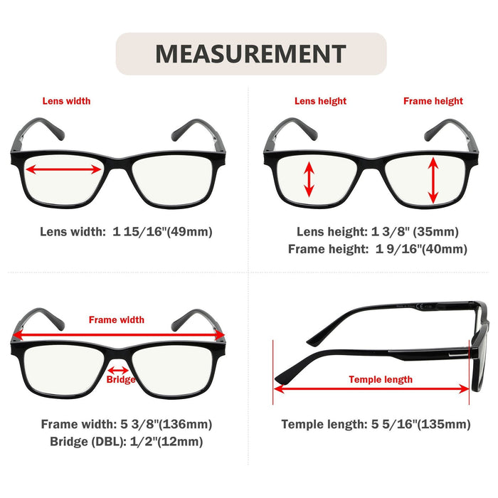 Eyekeeper.Com - Progressive Multifocus Reading Glasses Mr005N