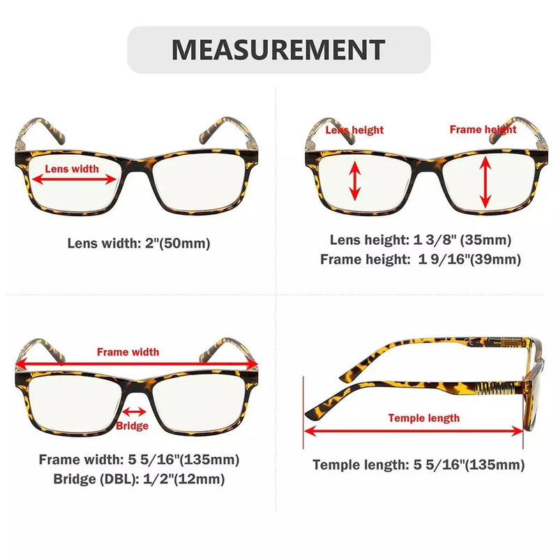 eyekeeper.com Progressive Multifocus Reading Glasses No Line Multifocal Readers MR008N Eyeglasses