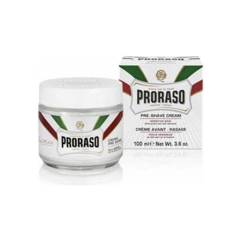 Proraso Proraso Anti Irritation Preshaving Cream With Green Tea And Oatmeal 3.6 Oz Preshaving Cream