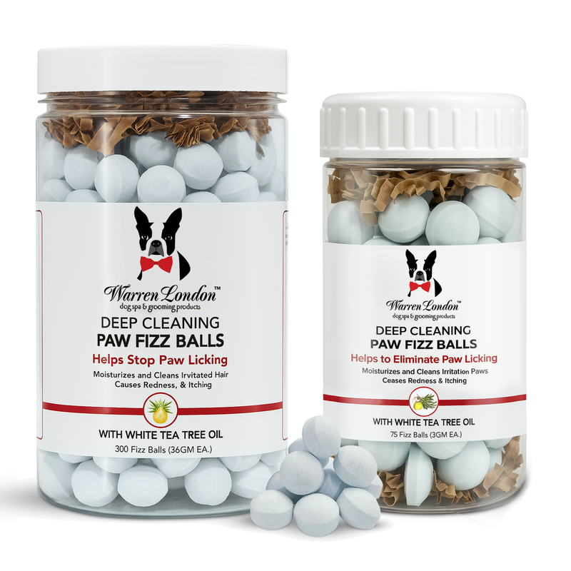 Warren London Deep Cleaning Paw Fizz Balls - Professional Size Grooming Size Product