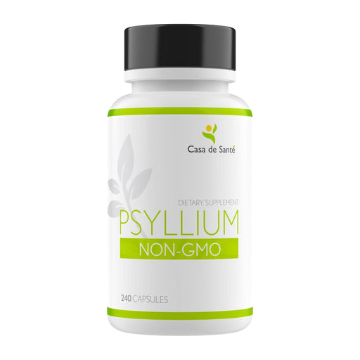 casa de sante Psyllium MD PhD Formulated Non GMO Gut Friendly Low FODMAP Digestive Support Supplements