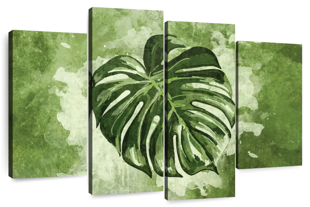 Distinct Tropical Leaf Wall Art