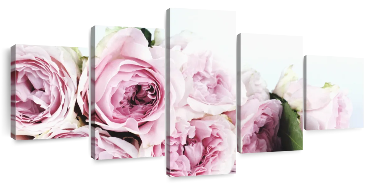 Layers Of Pink Peonies Wall Art