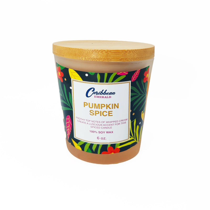Caribbean Emerald Pumpkin Spice candle Candle