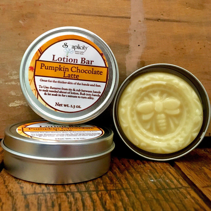 Soaplicity - Pumpkin Chocolate Latte Lotion Bar