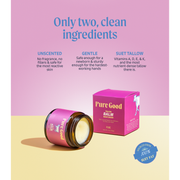 Pure Good LLC Pure · Tallow Balm Tallow Balm Plum Regular,Large