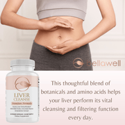 Bellawell Health Pure Liver Cleanse - Bellawell Detox+ Capsules Misty Rose