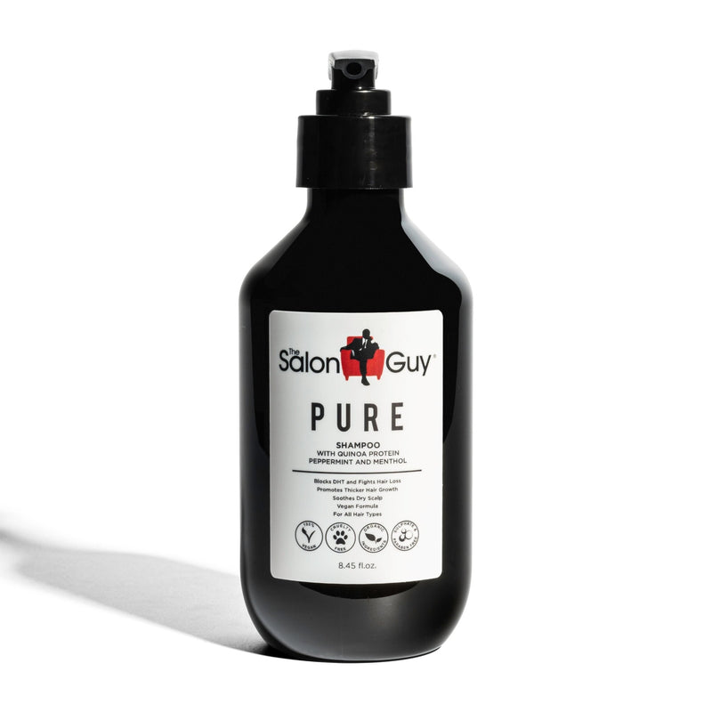 TheSalonGuy TheSalonGuy PURE Shampoo – Gentle Cleanse with Protein Power – 8oz Haircare