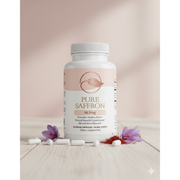 Bellawell Health Pure Saffron – Balance in Harmony Capsules Light Gray