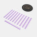 Mega Lash Academy - Purple 5D Rapid Promade Fans - 600 Fans