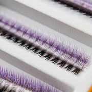 Mega Lash Academy Purple Ombré 6D Rapid Promade Fans - 600 Fans Promade Fans