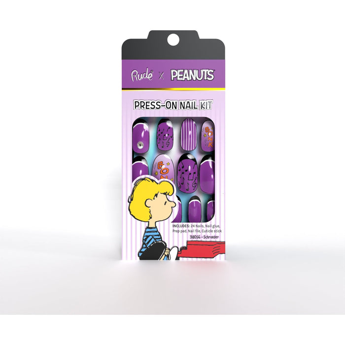 Rude Cosmetics - Rude Cosmetics - Peanuts Press-On Nail Kit