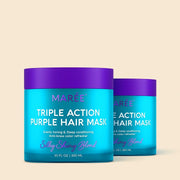 Maree Purple Mask for Blonde Hair Deep Sky Blue 2 items - Good choice