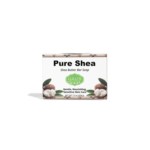 Lulu’s Holistics Pure Shea Butter Bar Soap – Fragrance-Free, Gentle & Moisturizing Bar soap