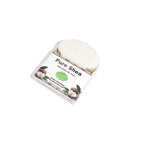 Lulu’s Holistics Pure Shea Butter Bar Soap – Fragrance-Free, Gentle & Moisturizing Bar soap