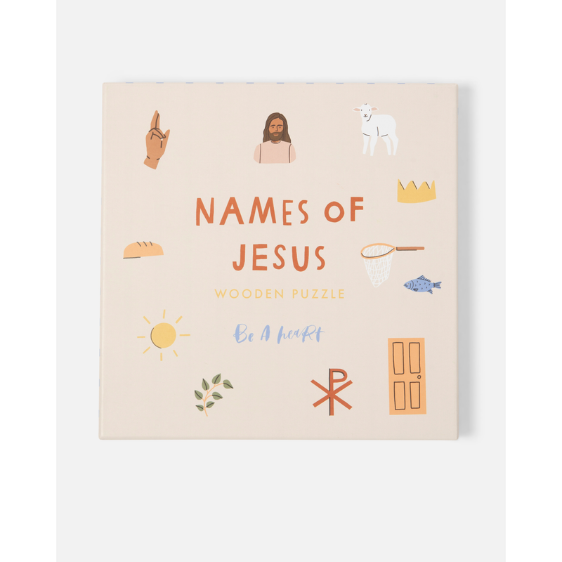 Be A Heart Jesus Wooden Puzzle puzzle